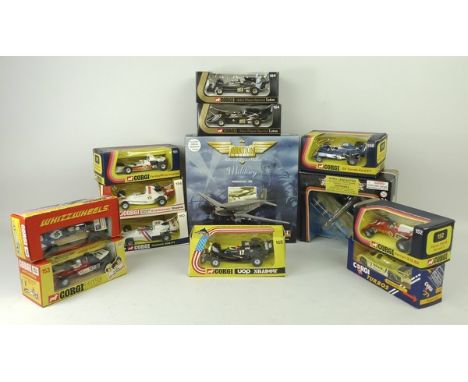 A quantity of boxed Corgi Classics, die cast 1:144 including a Douglas DC3 Military, Avro Lancaster aircraft, and eleven boxe