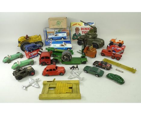 A Britain's Royal Artillery Gun, ammunition lacking, no 1263, boxed, two Corgi Ford Escort British Gas vans, 91620, one boxed