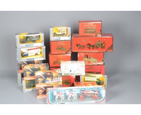 Modern Diecast Pre-war Commercial Vehicles, a boxed collection of haulage and other commercial models includes, Solido Renaul
