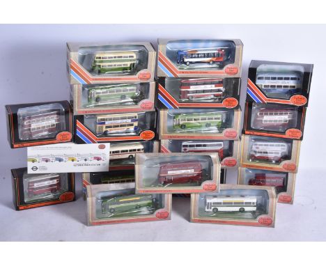 Exclusive First Editions Special Edition Vintage and Modern Regional Double and Single Deck Buses, a boxed group of 1:76 scal