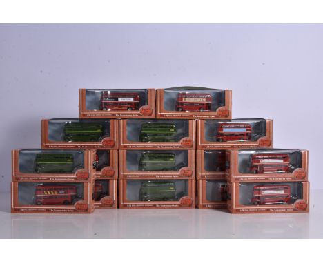 Exclusive First Editions The Routemaster Series, a boxed group of 1:76 scale London Region models comprises 31701 (2), 32101 