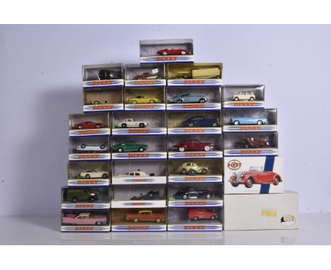 Matchbox Dinky Diecast Vehicles, a boxed collection (most models loose in boxes), comprises mainly vintage private vehicles b