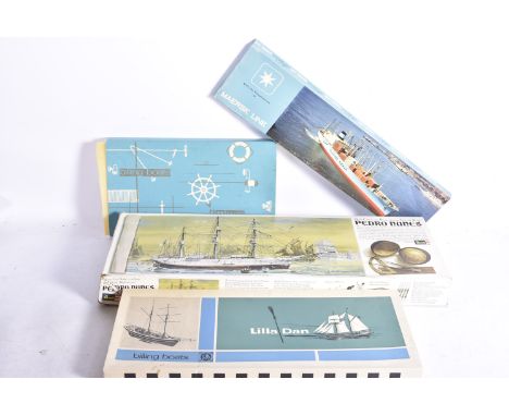 19th Century and Later Marine Vessel Kits, a boxed group Revell H-399 Pedro Nunes 1:96 scale plastic kit (appears complete bu