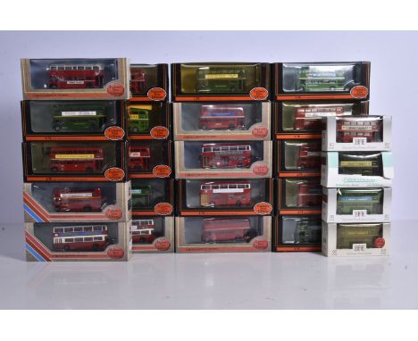 Exclusive First Editions Special Edition Vintage London Region Double Deck Buses, a boxed group of 1:76 scale models annivers