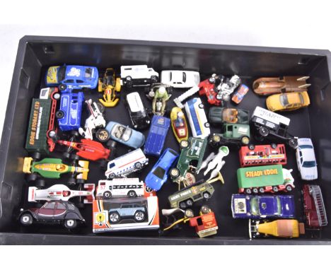 Modern Diecast Vehicles, mainly unboxed/playworn, vintage and modern private, commercial and models from film in various scal