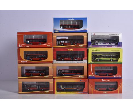 Creative Master Northcord Modern Single Deck London Region Buses, a cased group all with card sleeves of modern 1:76 scale mo