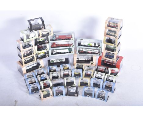 Oxford Diecast N Gauge Models, a cased collection of vintage and modern private, commercial and military vehicles, comprises 