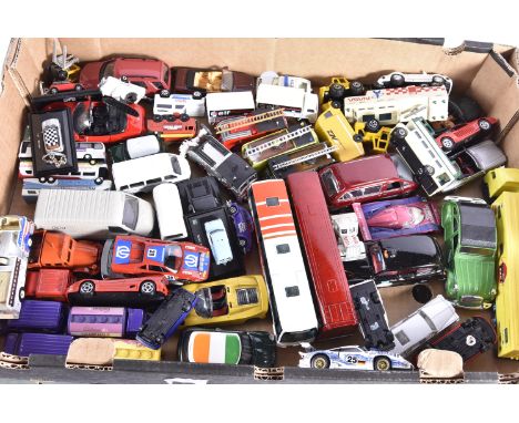 Modern Diecast Vehicles, a mainly unboxed collection of post-war and later  private, commercial and emergency vehicles in var