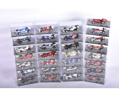 Formula 1 The Collection by Altaya, a cased collection of vintage and modern Formula One 1:43 scale models, G-E, Cases G-E, (