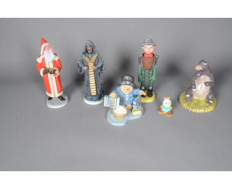 Robert Harrop, Royal Doulton &amp; Sugarlump Studio Figurines, including Dr Who WHOCS16 Robot Santa, WHO22 The Master, Bill &