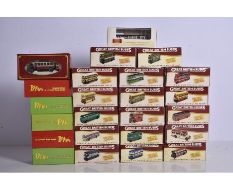 Britbus and Other Buses and Coaches, a boxed collection pf 1:76 scale models includes Britbus DL-001A, DL-001B, L001, GS01, A