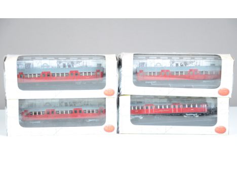 Exclusive First Editions 1938 Northern Line London Tube Stock, a boxed group of 1:76 scale models  (all loose in boxes), comp