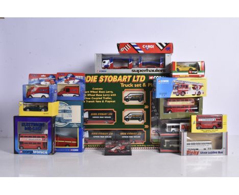 Modern Diecast Vehicles, a boxed collection of 1980s 1970s and later issue models comprises, Corgi Eddie Stobart Truck set 60