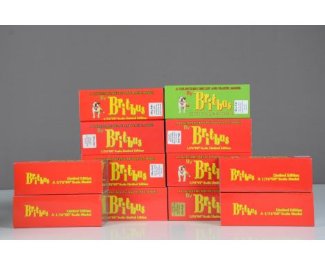 Britbus 1:76 Scale AEC Single Deck London Transport Buses, a limited edition bubble packed group all with card sleeves all in