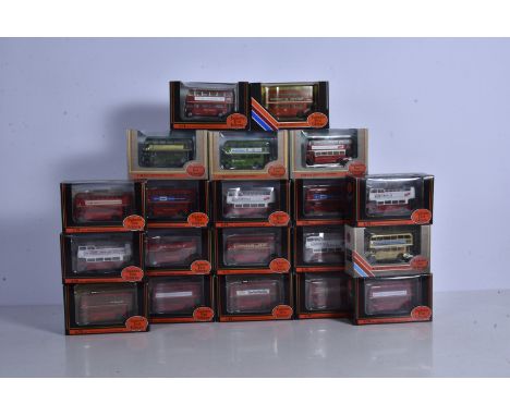 Exclusive First Editions Vintage London Region Double Deck Buses, a boxed collection of 1:76 scale London Transport, Green Li