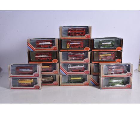 Exclusive First Editions Vintage London Region Double Deck Buses, a boxed collection of 1:76 scale London Transport, Green Li