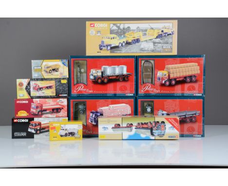 Corgi Haulage/ Construction Vehicles, a boxed collection comprises Passage of Time, 26403 AEC Mammoth Henry Long, 29105 Guy I