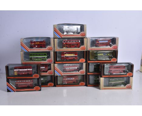 Exclusive First Editions Vintage London Region Double Deck Buses, a boxed collection of 1:76 scale London Transport, Green Li