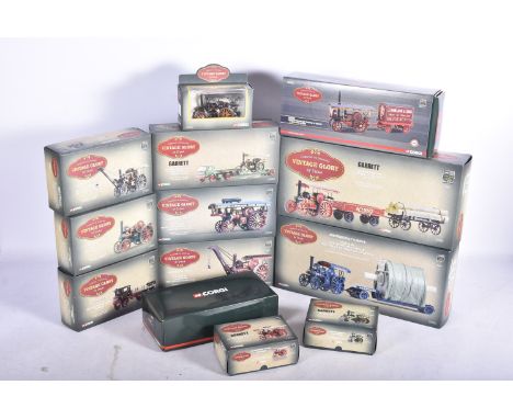 Corgi Vintage Glory of Steam, a boxed group of 1:50 scale models comprises Fowler B6 80102 Pickfords Talisman low loader and 