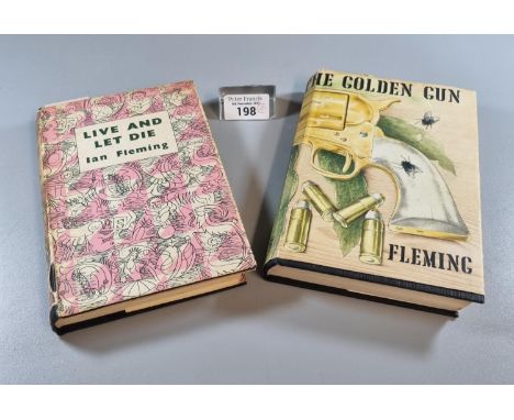 Fleming, Ian, 'The Man with the Golden Gun', the new James Bond hardback book with dust jacket. First Edition 1965, together 