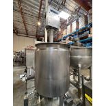 275 GAL SCOTT TURBON MIXER STAINLESS STEEL HOMOGENIZING MIXING KETTLE W/ ADJUSTABLE BAFFLES, 2006