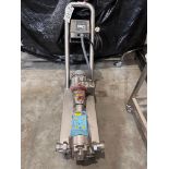 WAUKESHA MODEL 030 3HP CART MOUNTED TRANSFER PUMP