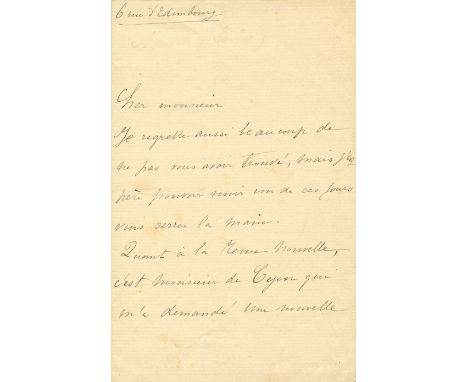 SACHER-MASOCH LEOPOLD VON: (1836-1895) Austrian Writer, a Galician Storyteller and a utopian ideals Humanist Thinker. The ter