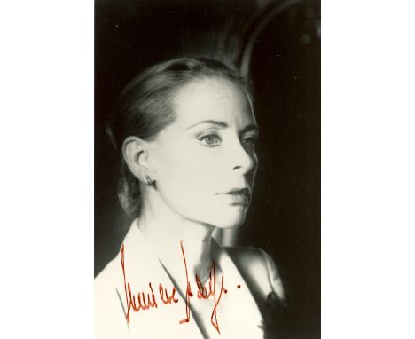 FRENCH CINEMA: Selection of signed postcard photographs and slightly larger, some vintage, by various French actors, actresse