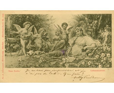 PRUDHOMME SULLY: (1839-1907) French Poet, the first winner of the Nobel Prize for Literature, 1901. Autograph statement signe