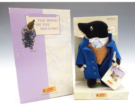 Steiff Classic limited edition Wind In The Willows Mole, in original box.&nbsp;
