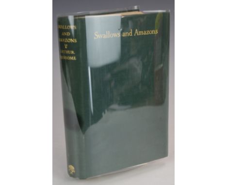 Arthur Ransome Swallows &amp; Amazons published Jonathan Cape 1938 first edition illustrated by the author with help from Mis