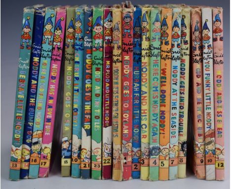 Enid Blyton a collection of vintage Noddy Books illustrated Beek published Sampson Low, Marston &amp; Co. etc 1950s/60s compr