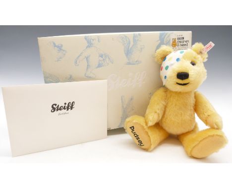 Steiff Pudsey Bear, 654398, in original box.&nbsp;