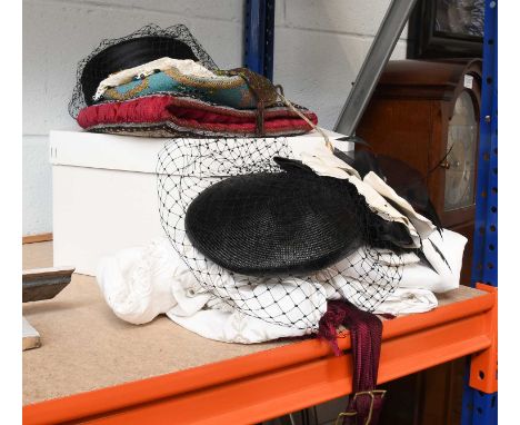Various 19th Century and Later Beadwork Textiles Including: bags and tea cosy, ladies hats, etcProvenance: The Selected Conte