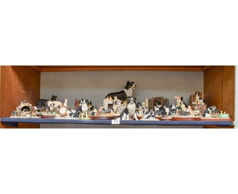 Border Fine Arts Collie Models, including: 'Border Collie Standing', model No. A2469, 'Mothers Pride', 'Jocks Pride' and vari