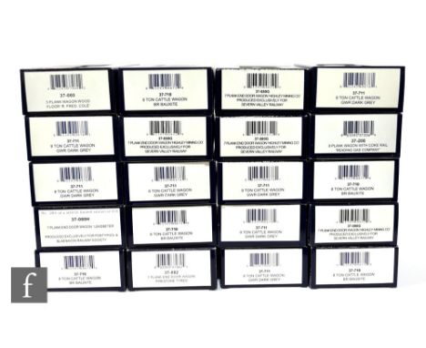 A collection of OO gauge Bachmann rolling stock, to include plank wagons, cattle wagons etc, all boxed. (20) 