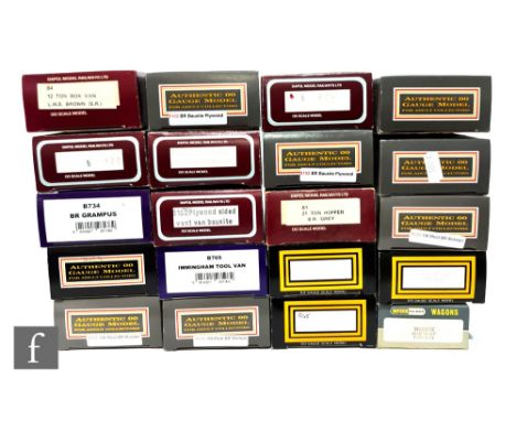 A collection of OO gauge Dapol rolling stock, to include hopper wagons, meat vans, box vans etc, all boxed. (20) 