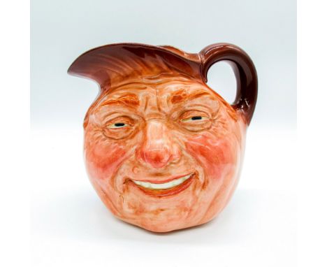 John Barleycorn is the personification of barley, the grain source of malt liquor. This character jug was the first design cr