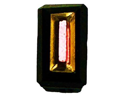 1 Medium size 19th century black glass button.This is perhaps one of the best c condition Tingue glass buttons we have ever e