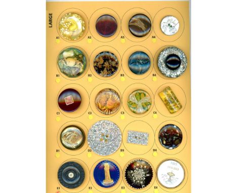 20 Large 20th/21st century pictorials including habitat.These designs under plastic from the collection of Nikki Deal include