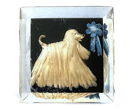 1 Large 21st century Cheryl Empson button.Another button from the collection of Nikki Deal. This large size signed and dated 