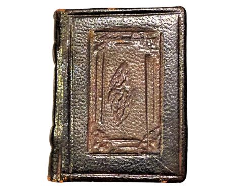 1 Large late 19th century button of a Book.From the collection of Nikki Deal comes this very nicely patinaed and back marked 