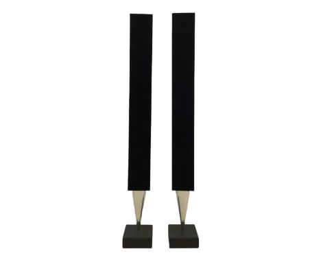 Pair of Bang &amp; Olufsen BeoLab 8000 Active Stereo LoudspeakersDimensions: Height:&nbsp;133cm&nbsp;Condition Report:One spe