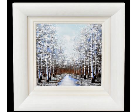 INAM; a signed limited edition overpainted print, 'Season of Mists', 66/195, 29 x 29cm, framed.Additional InformationOverall 