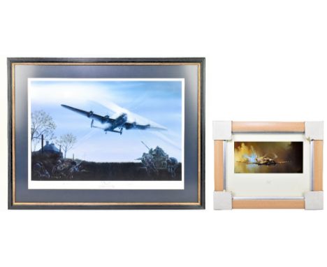 J.B RUTHERFORD; a pencil signed limited edition print, 'The Last Hurdle', printed 'This painting depicts the artist's renditi