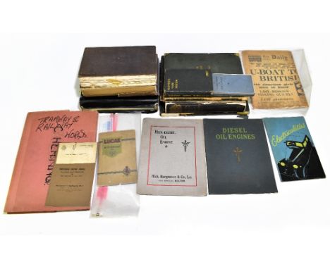 A group of books including Brees, S.C.; Railway Practice, published 1837, Scientific Record of the Great Exhibition 1862, Arc