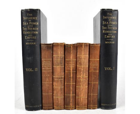 HALL (CAPTAIN BASIL), FRAGMENTS OF VOYAGES AND TRAVELS, including anecdotes of a naval life, five vols only, Vol I 1831, Vol 