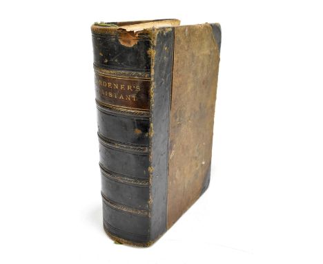 MOORE (T), THE GARDENER’S ASSISTANT, colour and balance and white plates, binding defective, London, 1884. (at fault)