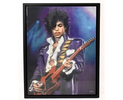 NICK HOLDSWORTH; a signed limited edition print, 'When Doves Cry', signed lower right, 32/95, 71 x 97cm, framed. (D)Additiona