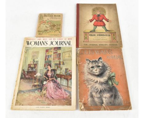 WAIN (L), LOUIS WAIN'S ANNUAL; with tipped in plates and black and white illustrations, pictorial front board, with a copy of
